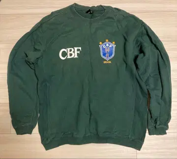 TOPPER 브라질 맨투맨 상하의 LL 다크 그린