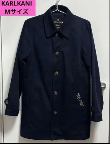 KARLKANI 네이비 자켓 M 사이즈 칼카니 트렌치코트