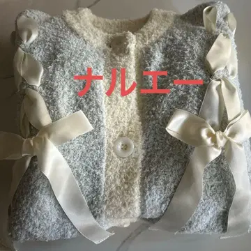 블루 나루에 문탄 리본 가디건 ( 미사용 새상품 )