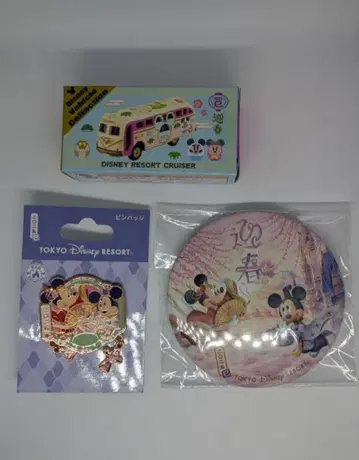 리조트 크루저 캔 배지 핀 배지 설날 뱀 디즈니 2025