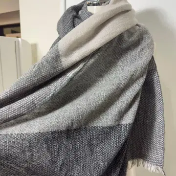 VIA SPIRITO 대형 스톨 캐시미어 실크