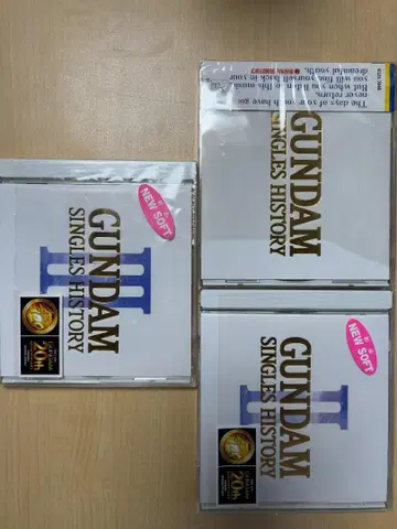 GUNDAM SINGLES HISTORY 1,2,3