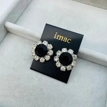 [ 인기 ] imac 귀찌 실버 블랙 스톤 플라워 대