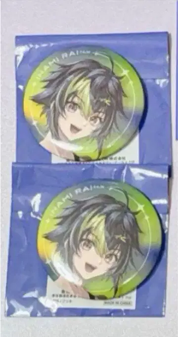 니지산지 이나미 라이 하프 애니버서리 캔뱃지