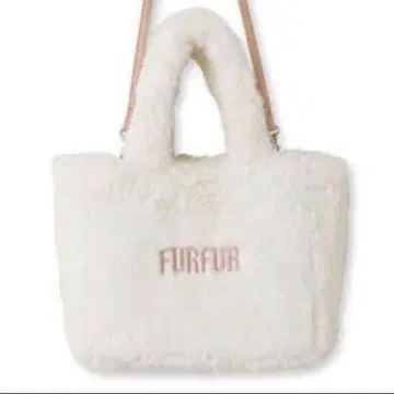 FURFUR 에코 퍼 토트백 USAGI ONLINE 한정판 WHT