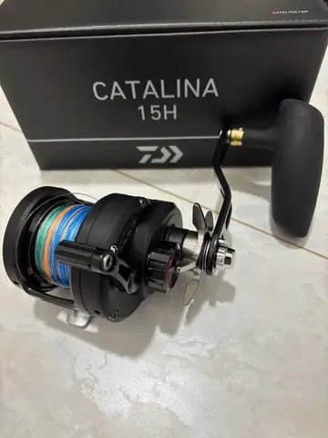 다이와 캐탈리나 15H SLP 파워 노브 솔티가 오시아 지거 트리움