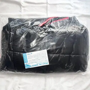 미개봉 DRAGON 점퍼 블루종 자켓 블랙 빨간색 L