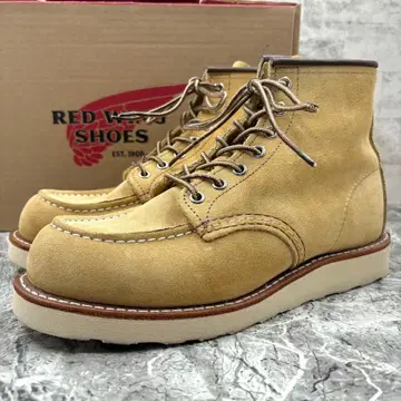 극미품 레드윙 8833 클래식 모크 US7 스웨이드 카멜