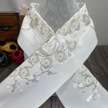 멋스러운 로망 [ 쿄와사이 ] 고급 자수 장식용 깃 일본제 새상품