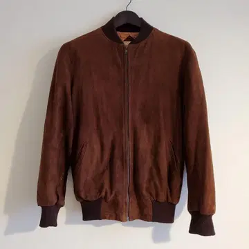 80s 스웨이드 가죽 자켓 프랑스제 유로 빈티지