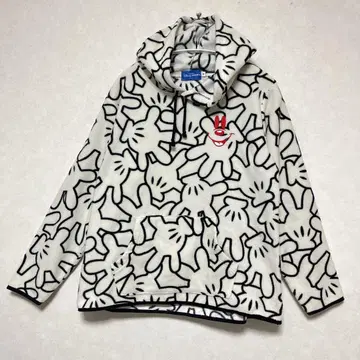 디즈니 리조트 S 새상품급 미키마우스 플리스 후드티