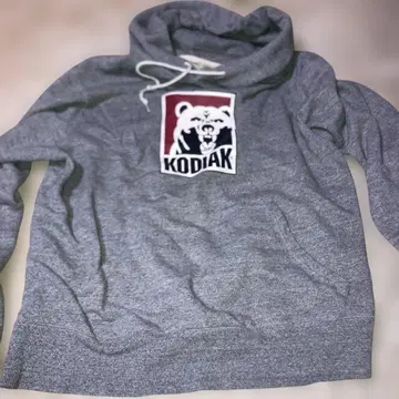 KODIAK 그레이 후드티 L 사이즈