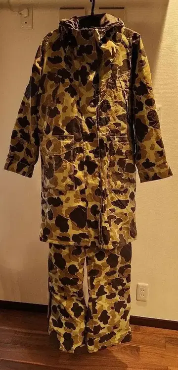 L.L.Bean 밀리터리 자켓 상하의 세트 카모플라쥬 카모플라주