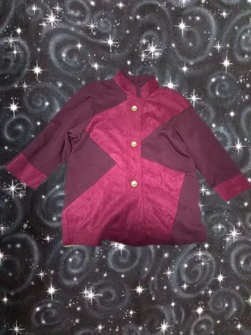 테일러드 자켓 와인 레드