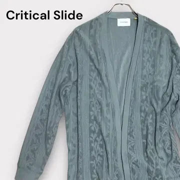 크리티컬 슬라이드 TCSS 그레이 가디건 남성용 M