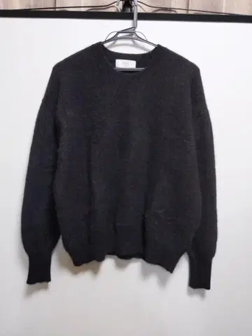 슬로브 이에나 캐시미어 100% 니트 블랙 포근하고 부드러운 니트