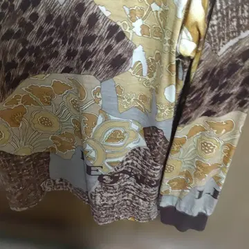 LEONARD 긴팔 T셔츠 브라운/베이지