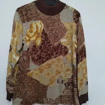 레오나르 가을/겨울 색상 상의 브라운/베이지