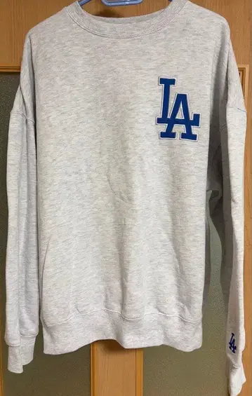 Los Angeles Dodgers 그레이 맨투맨 S 사이즈