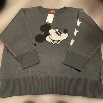 빅 사이즈 디즈니 미키마우스 니트