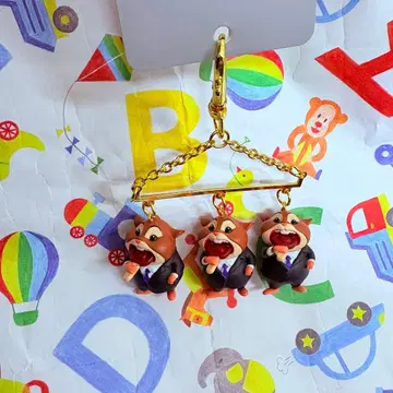 주토피아 레밍 비즈니스맨 키링 키체인 디즈니 스토어