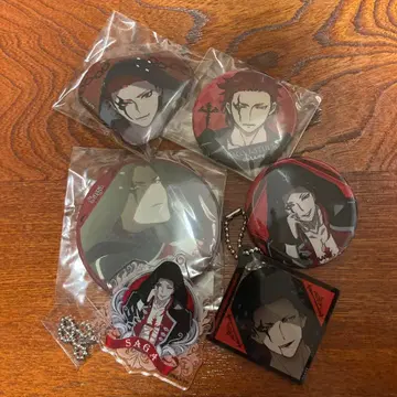 비주얼 프리즌 사가 캔뱃지 & 아크릴 키링 세트