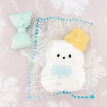 시로쿠마 눈사람 해외 스퀴즈 쪼물쪼물