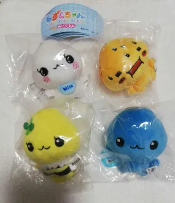 시즈쿠짱 봉제 인형 4점 세트