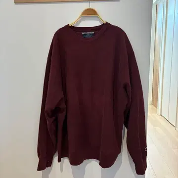 Champion 버건디 리버스 위브