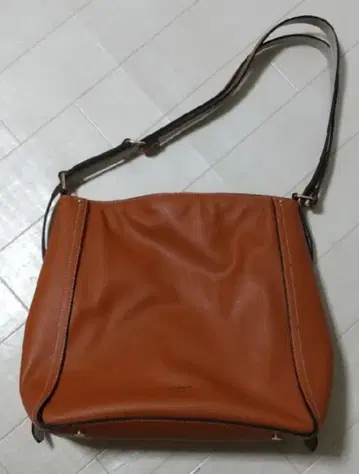 오렌지 2way 백 심플