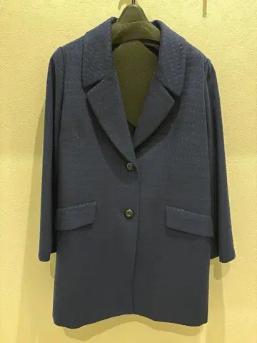 릴리안 뷰티 여성용 롱 코트 3XL 네이비