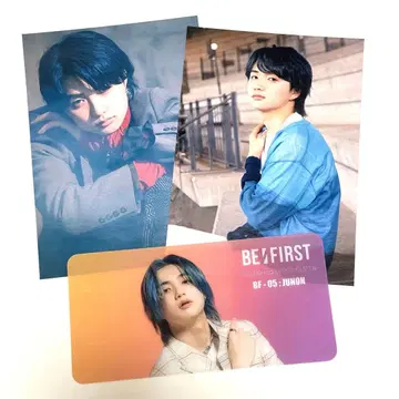 BE:FIRST 브로마이드 클리어 책갈피 주논 JUNON