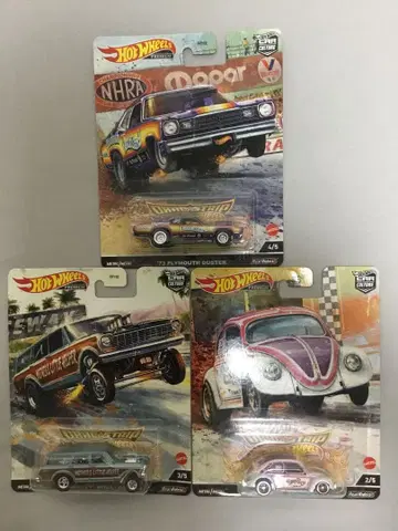 핫휠 3대 세트 드래그 스트립 돈키호테 한정판