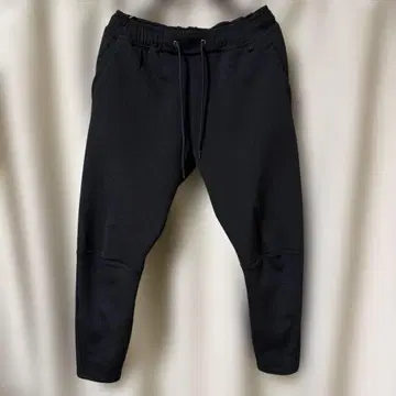 EDWIN 블랙 조거 속기모 팬츠 사이드 포켓 포함