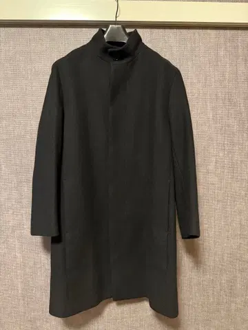 택 포함 미사용 새상품 Theory Belvin 스텐카라 코트 블랙