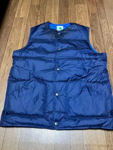 SIERRA DESIGNS 네이비 다운 베스트 JPN M