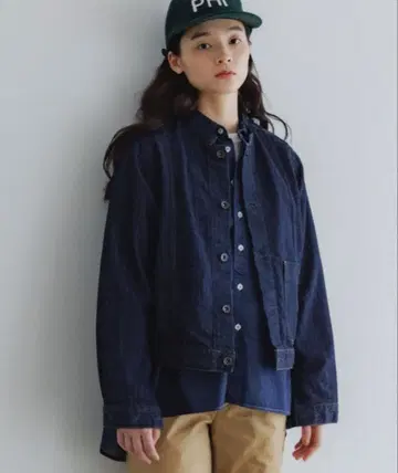 [ D.M.G / 디엠지 ] 10oz 무라시 데님 아몬드 자켓