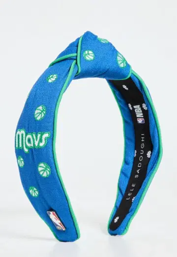 lele sadoughi 레레 사도이 x 댈러스 매버릭스 머리띠