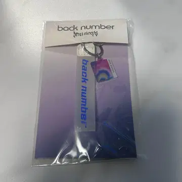 back number 팝업 antisleeps 스트랩 키링