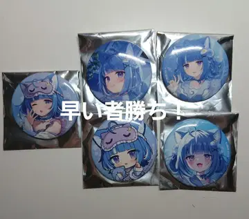 해월운 로아 팝업 스토어 랜덤 캔 배지 컴플리트 세트 한정판 샵