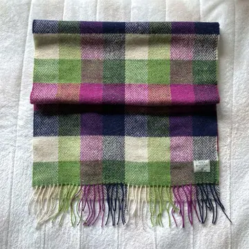 새상품급 AVOCA 아일랜드제 울 머플러