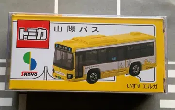 토미카 산요 버스 이스즈 엘가 만박 클리어 케이스 부착 사업용
