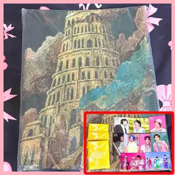 Mrs. GREEN APPLE 바벨탑 구김 멀티 크로스 포토 카드