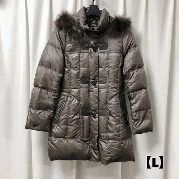 23구 더플 다운 코트 홈 클리닝 가능 L