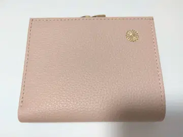 [ 새상품 ] 황거 가마구치 지갑 핑크 베이지