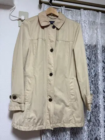Lands' End 베이지 트렌치코트 M