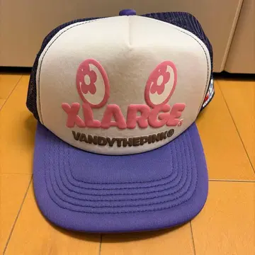 XLARGE x VANDY THE PINK 캡 보라색