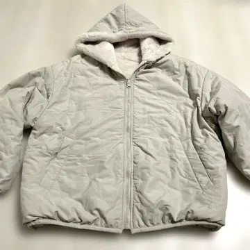 리버서블 보아 충전솜 퀼팅 자켓