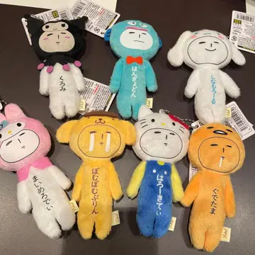 유키오 마스코트 산리오 캐릭터즈 x 유키오 전 7종 세트 yukio