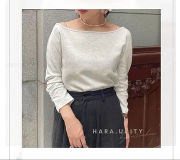 Unie HARA.Unity 헬시 넥 롱 T셔츠 M 사이즈 미사용 새상품